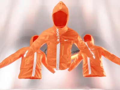 Nike Windbreaker 3D model