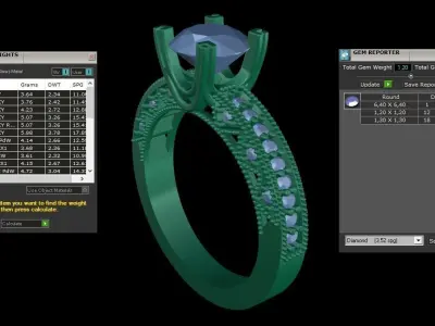 ring code 126 3D print model