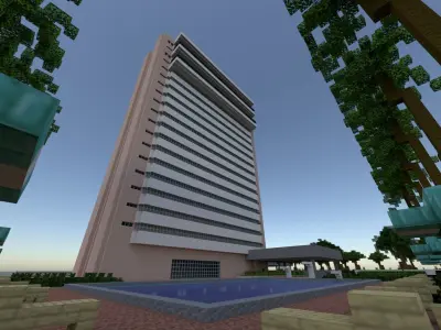 Los Delfines Residential Complex 3D model