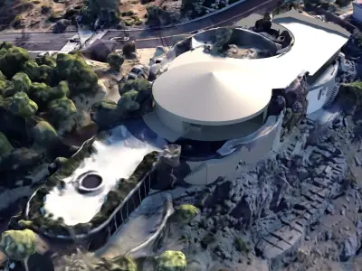 Elrod House John Lautner 3D model