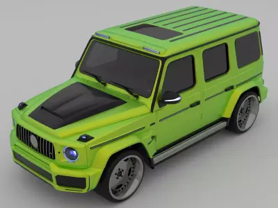 Mercedes Benz Brabus 3D model