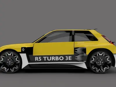 R5 Turbo 3E 3D model