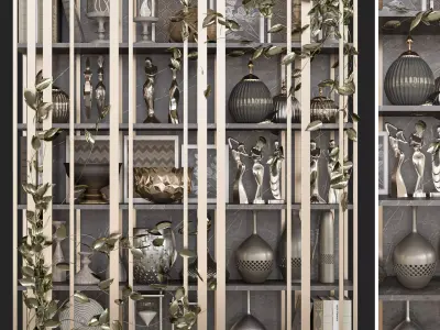 decorative set 46 3D model