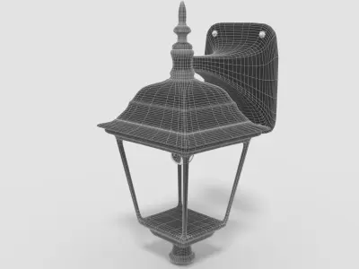Exterior Lamp Free 3D model
