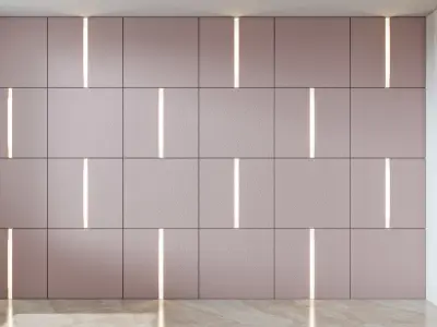 Decorative Wall Panel 3D wall  panel 3d panel Free 3D model