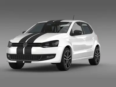 Volkswagen Polo Worthersee 3D model