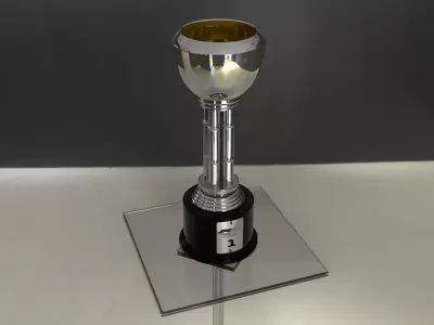 F1 Japanese GP Trophy Award - Realistic PBR cinematic - 3D print 3D model