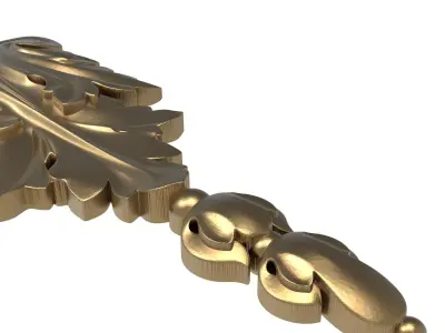 decorative pattern ready for 3D printing 3D model 41