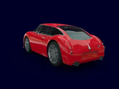 Austin 500 Hybrid AAA Low-poly 3D model