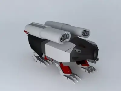 Heavy Assault robot  Free 3D model