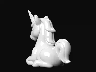 Unicorn 3D print model