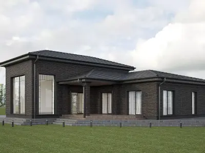 Classic house  3D model