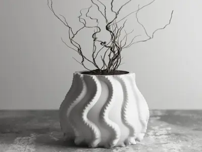 vase 3d print 551 3D print model