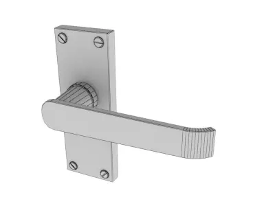 Door Handle Low-poly 3D model