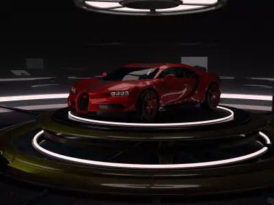 Bugatti chiron 3D model