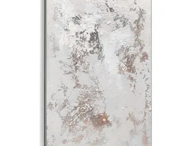 Plaster Two Photo Frame 367 Low-poly 3D model