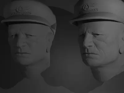 Polyguardian Ship Captain Free 3D model