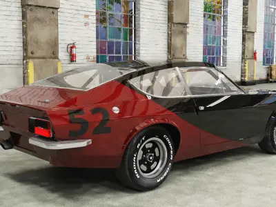 PUMA GTB 1974 VRAY READY 3D model