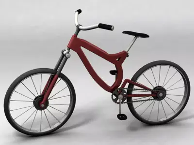 Bicycle bmx bike Free 3D model