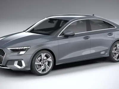 Audi A3 Sedan 2021 3D model