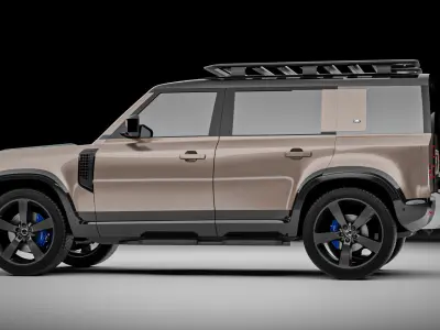 Land Rover Defender 110 2021 3D model