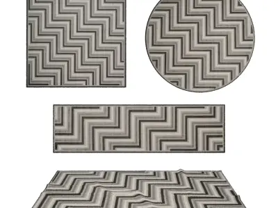 Rugs No 615 Low-poly 3D model