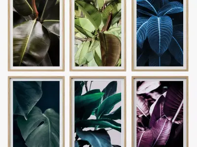 JUNIQE Ficus Poster 3D model