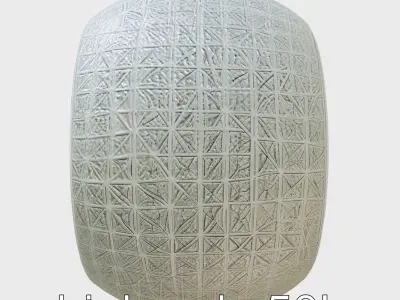 Modular Voice Assistant with Dynamic Panels Low-poly 3D model