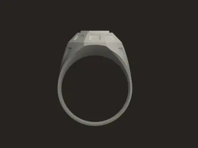 A ring designed in Rhino inspired from Asgard  3D print model