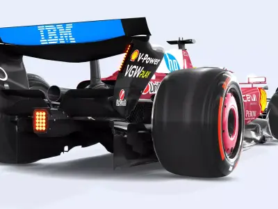 Ferrari SF-25 3D model