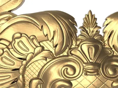  decorative pattern ready for 3D printing 3D model 50