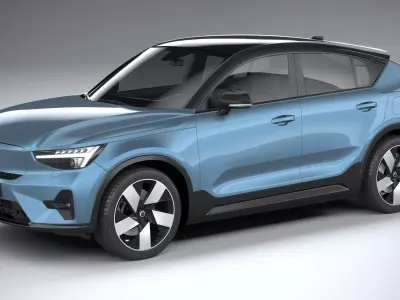 Volvo C40 Recharge 2022 3D model