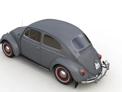 Volkswagen Beetle 1960 3D model