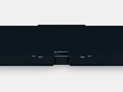 BESTA TV bench 49 Low-poly 3D model