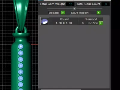 Shamil Pendant 3D Printable Model 3D print model
