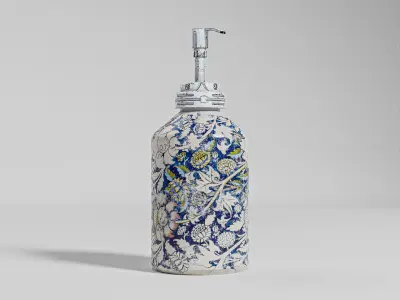 Old Soap Dispenser - Vintage 3D Model 3D model