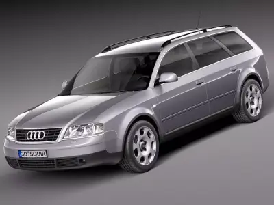 Audi A6 Avant 1997-2004 3D model