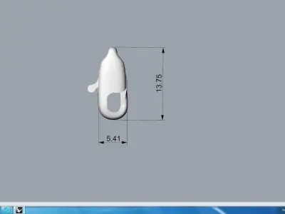 Clasp Lobster Bail 3D print model