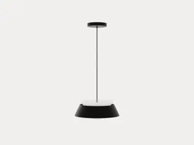 Cuna Lamp Low-poly 3D model