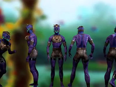 Krot GHS Low-poly 3D model