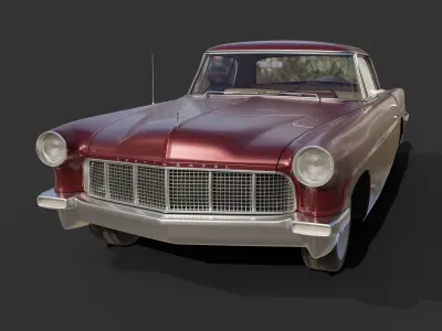 1956 Lincoln Continental Mark II 3D model