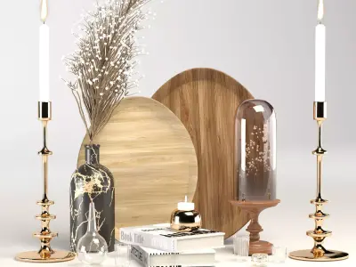 decorative set 33 3D model