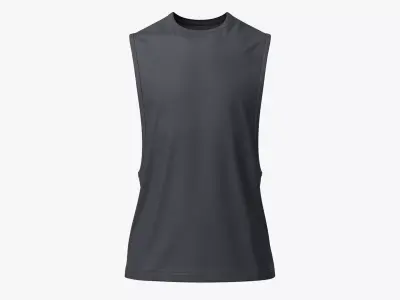 Tank Top 3v Low-poly 3D model