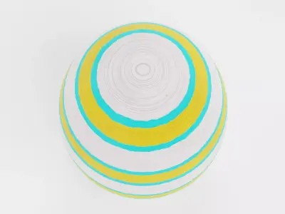 -Easter Egg V1- Low-poly 3D model