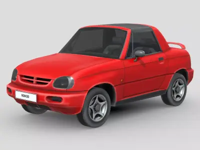 Suzuki X90 1996 Low-poly 3D model