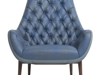 Jade Luxury Armchair 3D model