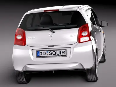 Suzuki Alto GL 2009-2012 3D model