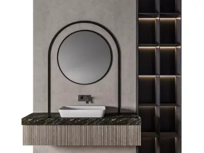 Luxury Bathroom 239 3D model