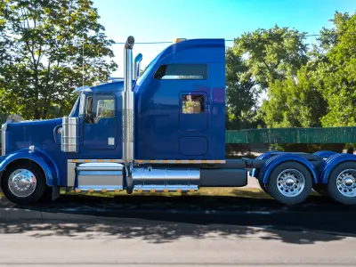 Kenworth W900 truck  3D model