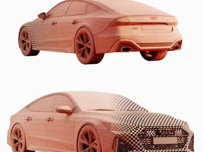 Audi RS7 Sportback 3D model